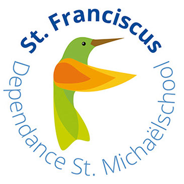 Logo St. Frasciscus dependance, K.O.C., Groningen: ontwerp Heegstra & Partners, www.heegstra-partners.nl