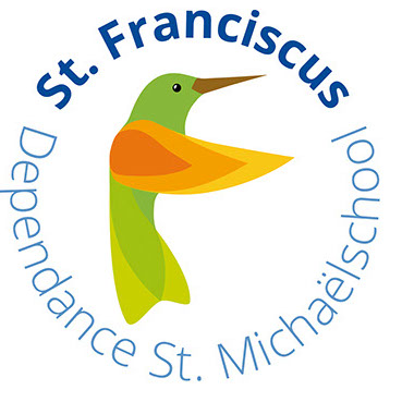 Logo St. Frasciscus dependance, K.O.C., Groningen: ontwerp Heegstra & Partners, www.heegstra-partners.nl